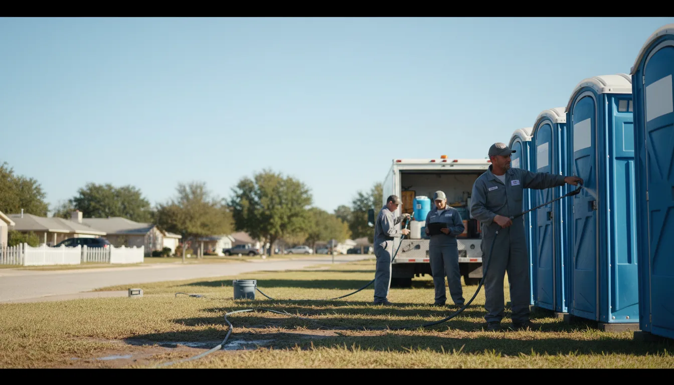 Long-Term Portable Toilet Rental in Tuskegee Institute, AL near me
